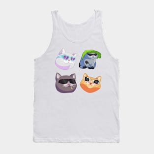 Cats with Shades Tank Top